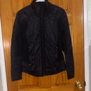 lululemon athletica Black Puffer/ Fleece Jacket